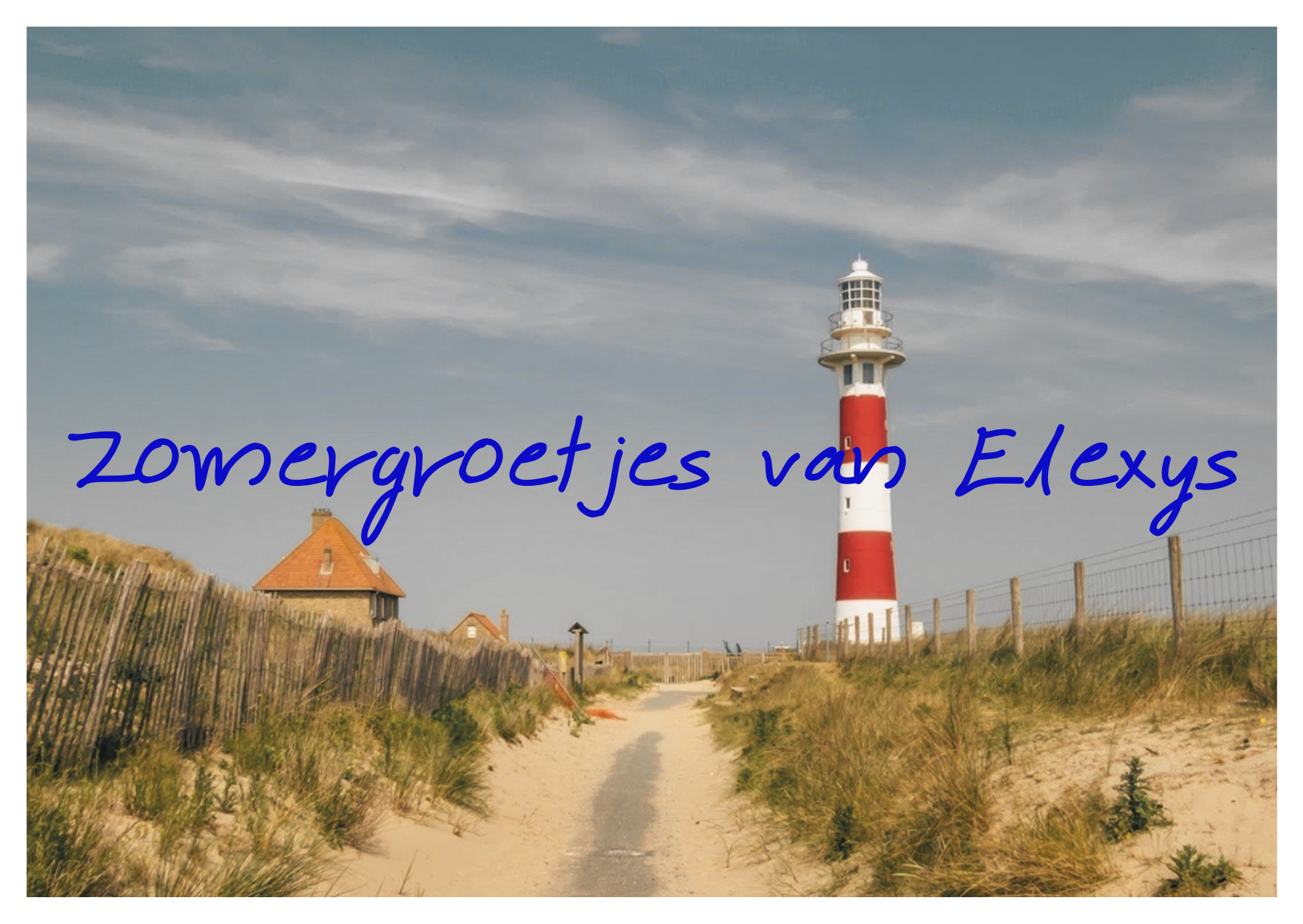 Voorkant postkaart